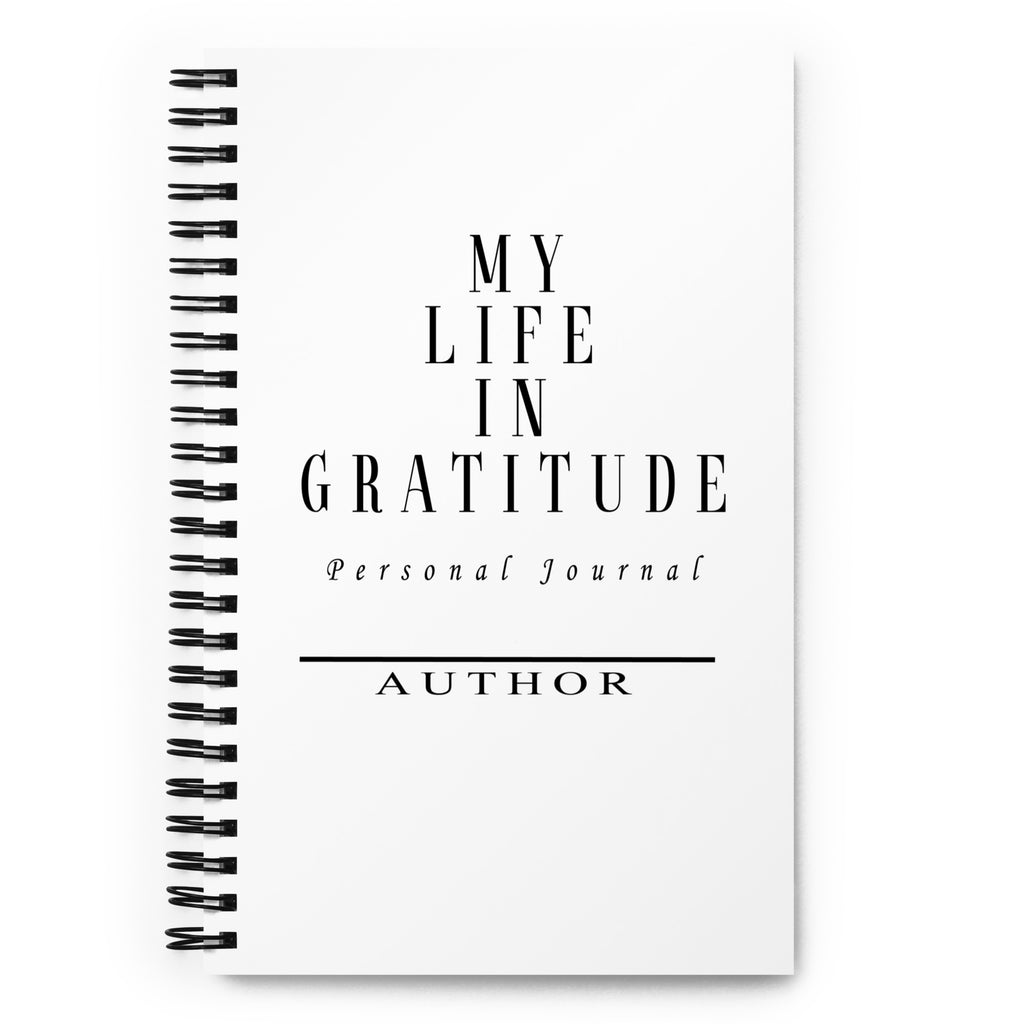 SMALL CARRY PERSONAL GRATITUDE NOTEBOOK